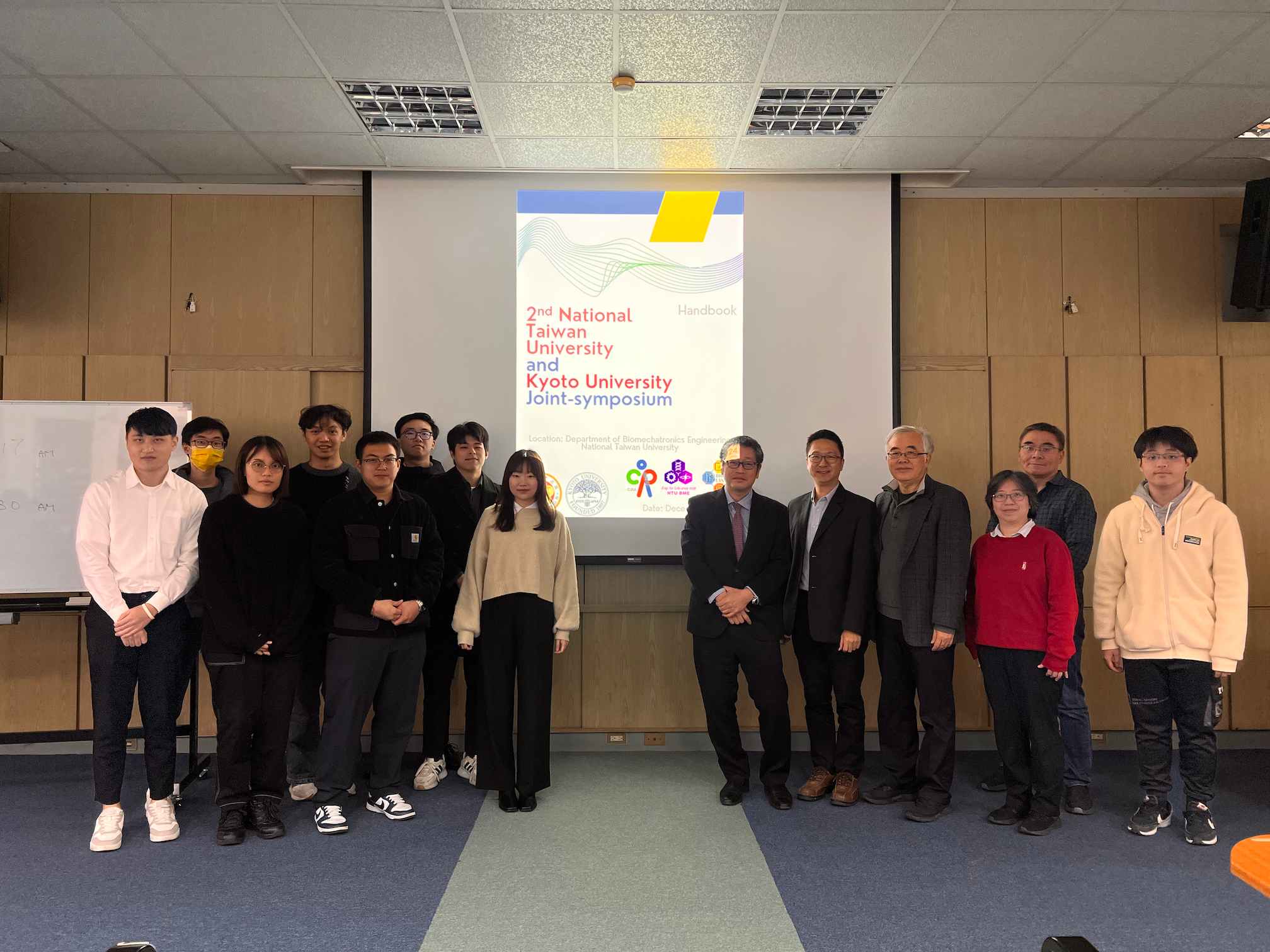2024/12/18 Inviting Prof. Kenji Osafune, Vice Director of the Center for iPS Cell Research and Application (CiRA) at Kyoto University, to Deliver a Lecture and Attend the 2nd National Taiwan University and Kyoto University Joint Symposium.